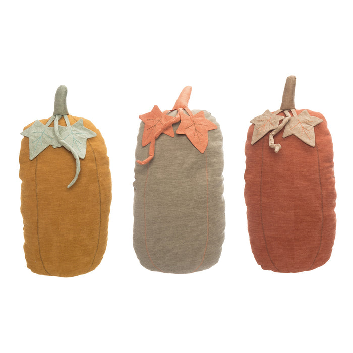 Transpac - Plush Tall Pumpkins