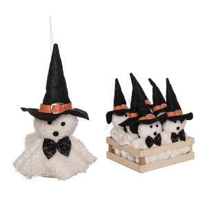 Transpac - Plush Ghost Ornaments