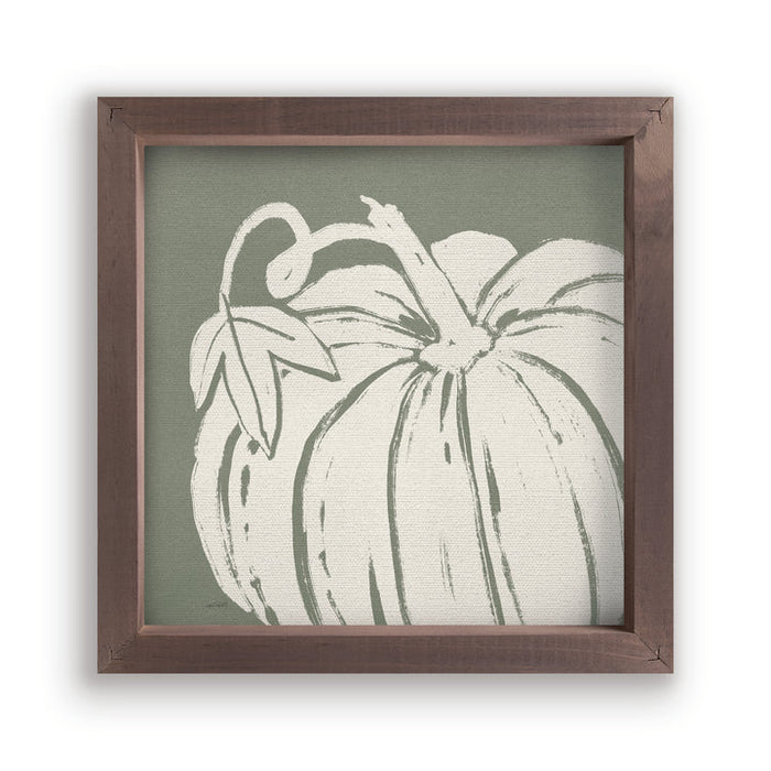 P. Graham Dunn - 11 x 11 Framed Art - Pumpkin