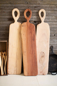 Kalalou - Pecan Wood Charcuterie Board
