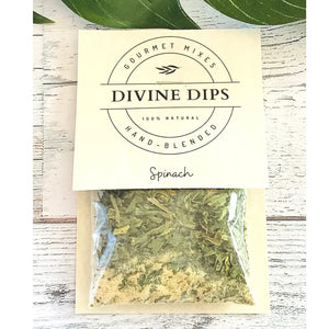 Divine Dips - Spinach Seasoning Dip Mix & Cheese Ball Spices