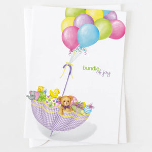 Ann Scott Design - Bundle of Joy Baby Greeting Card