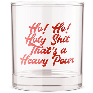 Barrel Down South - Ho Ho Holy S**t Heavy Pour Bourbon Glass