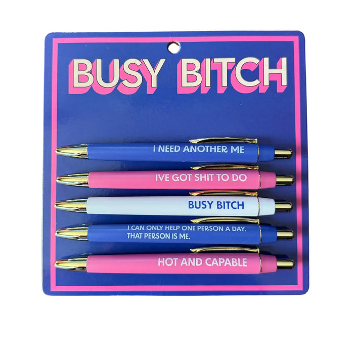 Fun Club - Busy B**ch Pen Set