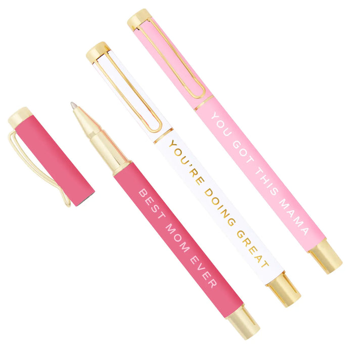 Sweet Water Decor - Best Mom Ever Metal Pen Set