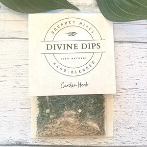 Divine Dips - Garden Herb Seasoning Dip Mix & Cheese Ball Spices