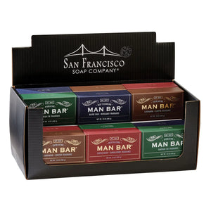 San Francisco Soap/Man Bar Soap - Assorted Man Bar Soaps
