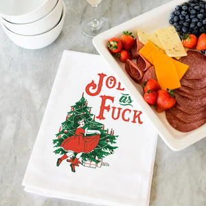 Twisted Wares - Jolly As F**k Kitchen Towel