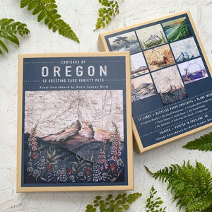 Final Switchback by Katie Jeanne Reim-  Oregon Wilderness Boxed Card Set