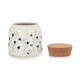 Demdaco - Blue Wildflowers Small Cork Lid Canister