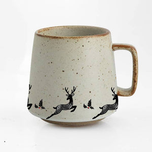 Artsy Em - Reindeer Wonderland Stoneware Mug