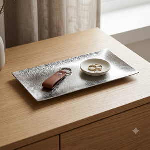 India Handicrafts - Brushed Fur Tray