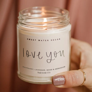 Sweet Water Decor - Love You 9oz Candle