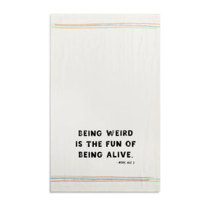 Demdaco - Fun of Being Alive Flour Sack Towel