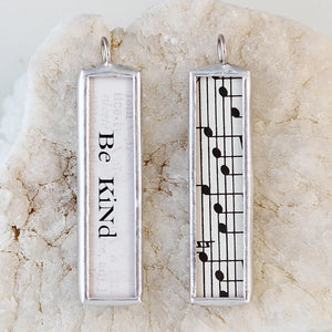 Jennifer Dahl Designs LLC - Be Kind Soldered Art - Charm Only