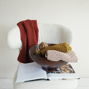 Creative Co-Op - Cotton Knit Tea Towel (Assorted Colors Sold Indiviually)