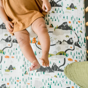 Clementine Kids - National Parks Crib Sheet