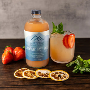 Alpenglow Cocktail Company - Strawberry Basil Smash