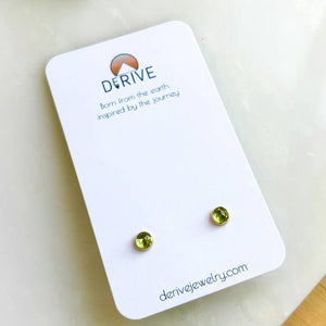 Derive Jewelry - Gemstone Stud Earrings (Assorted)