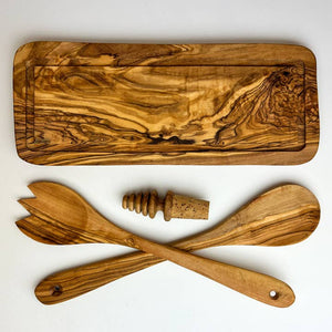 Natural OliveWood - Hostess Gift Set