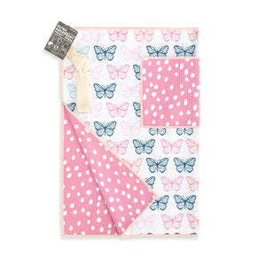 Demdaco - Butterflies Half Apron