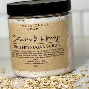 Tickle Creek Soap - Whipped Sugar Scrubs (Assorted)