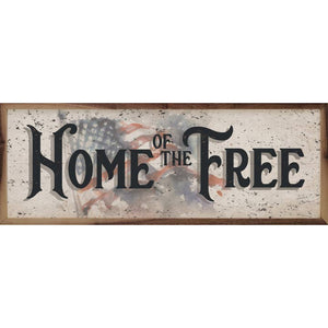 Kendrick Home - Patriotic Hardwood Artwork (Assorted)