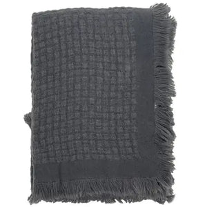 Fennco Styles - Waffle Weave Throw Blankets Assorted