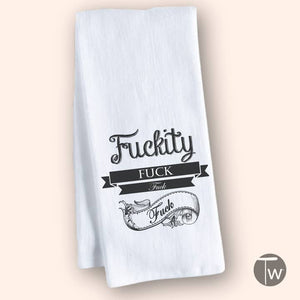 Twisted Wares - Fuckity Fuck Fuck Fuck Tea Towel