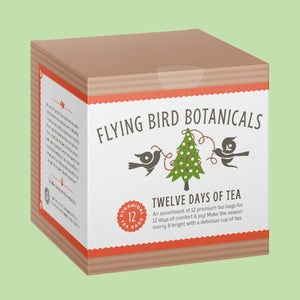 Flying Bird Botanicals - "12 Days of Tea" Sampler Box