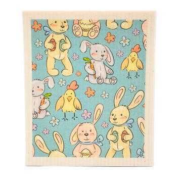 Driftless Studios - Easter Egg Hunt Swedish Dishcloth