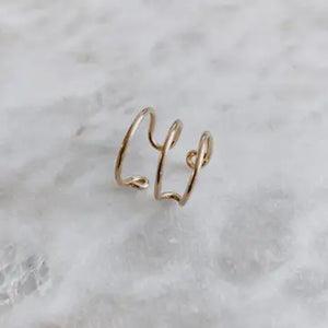 Derive Jewelry - Triple Bar Ear Cuff