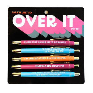 Fun Club - Over It Pen Set