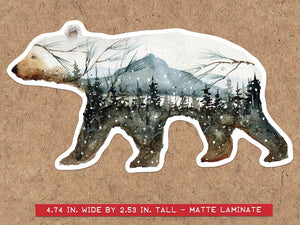 Dean Crouser - Forest Bear Sticker