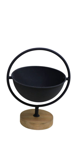 VIP Home + Garden - Metal/Wood Table Planter (Assorted Sizes)