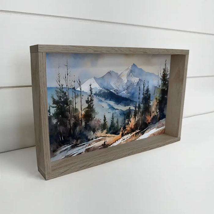 Hangout Home - Rocky Mountain Woods Canvas Art