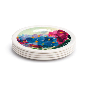 Demdaco - Hydrangea Ajisai Melamine Appetizer Plate