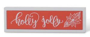 K&K Interiors - Assorted 6 Inch Holiday Message Tabletop Signs