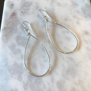 Derive Jewelry - Textured Teardrop Earrings