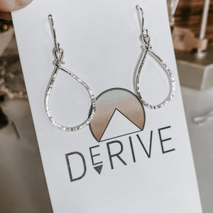 Derive Jewelry - Mini Textured Teardrop Earrings