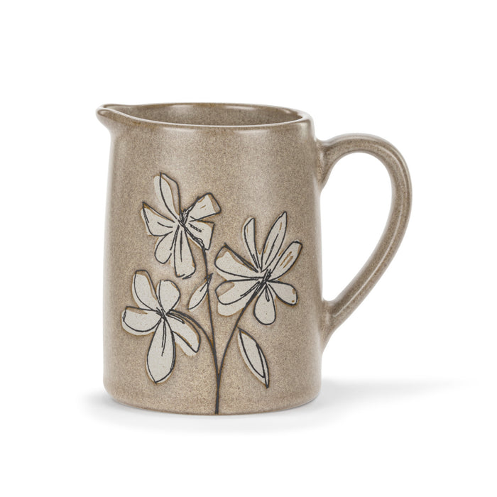 Demdaco - Magnolia Mini Ceramic Pitcher
