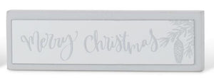 K&K Interiors - Assorted 6 Inch Holiday Message Tabletop Signs