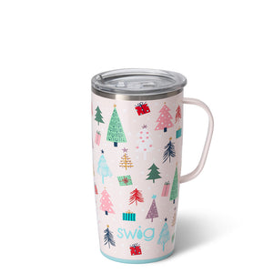 Swig Life - Tinsled Trees - Travel Mug - (22oz)