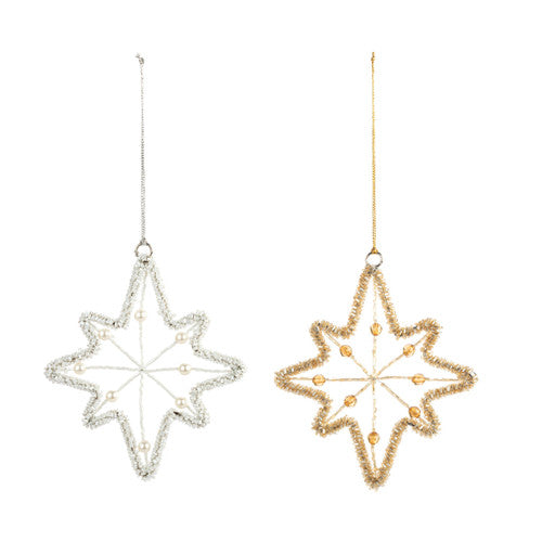 Demdaco - Beaded Star Ornaments (Copy)