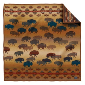 Pendleton - Napped Jacquard Throw Prairie Rush Hour Rustic
