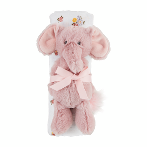 Mud Pie - Swaddle Blankets and Rattle (Assorted)