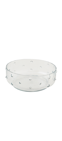 Mud Pie - Hobnail Glass Salad Bowl (Assorted Sizes)