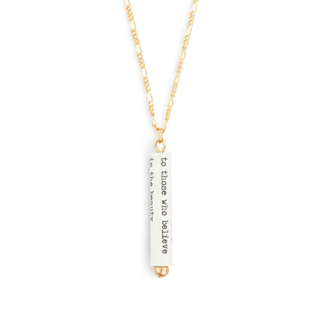 Demdaco - Quote Necklace - (Various)