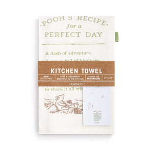 Demdaco - Pooh's Perfect Day Kitchen Towel