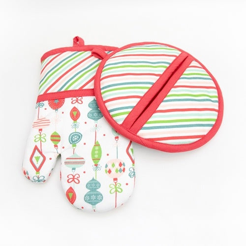 Mary Square - Pot Holder Set Ornaments